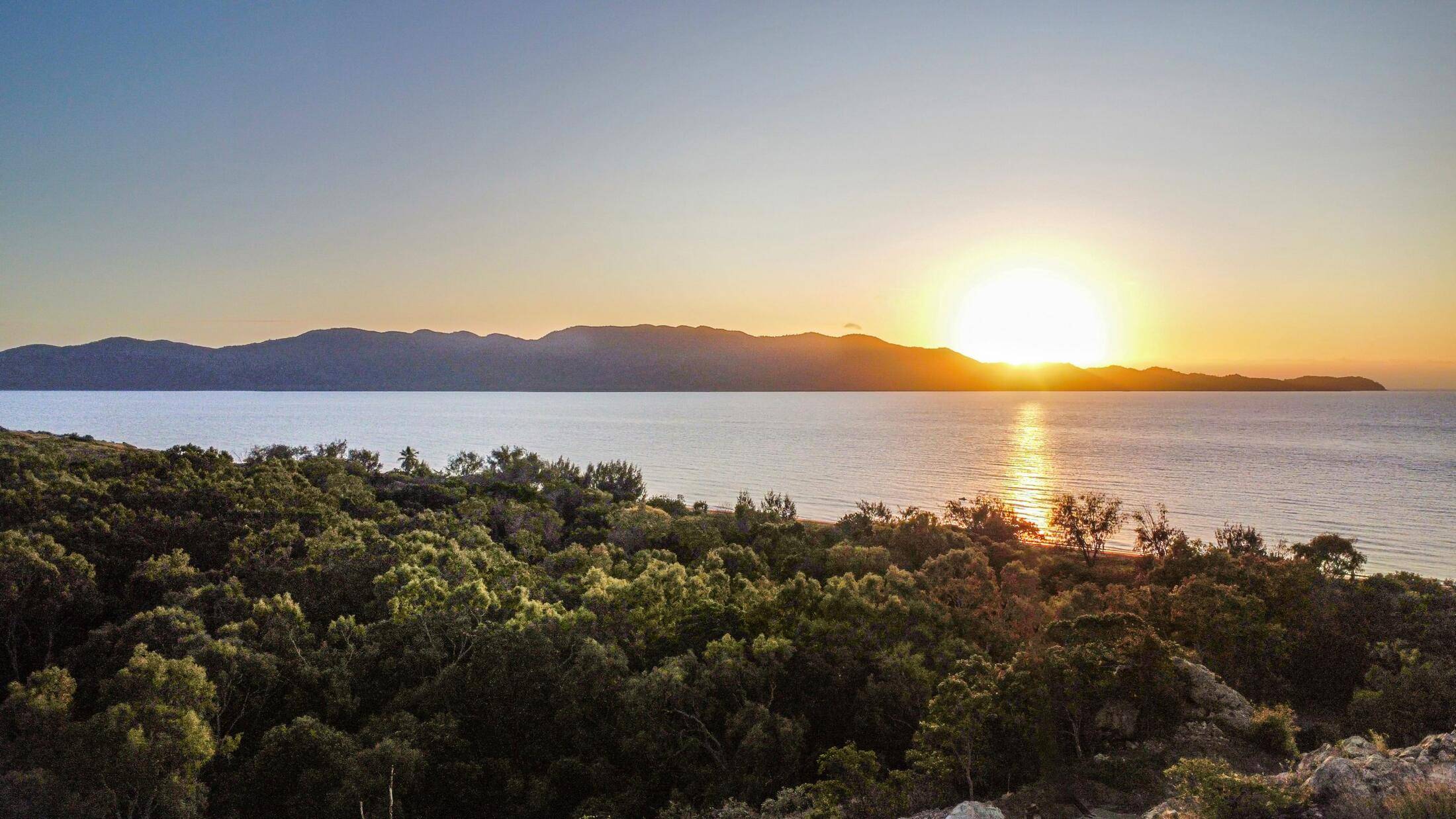 Sunrise over Magnetic Island